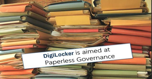 The complete information on DigiLocker, digital India initiative