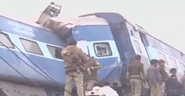 Patna-Indore Express derails near Kanpur