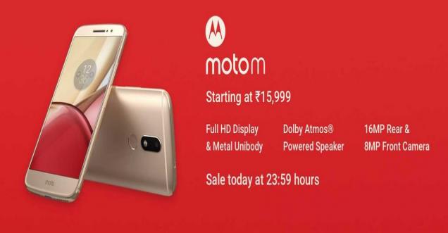 After Moto G4, lenovo new Moto M launched in India, Max Price Rs 17,999