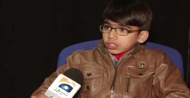 Pakistan, Sabeel Haider, Quaid-e-Azam’s 141st birthday, 11 year old accuses of stealing speech