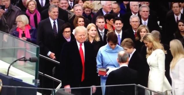 Full text and Video, Donald Trump sworn 45th Oldest US president