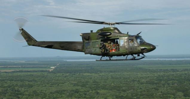 Indian Air Force Halicopter evacuated casuality from  Naxal area