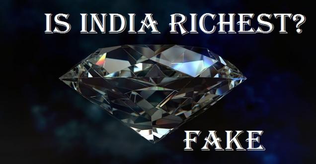 India richest country G Vaidyaraj diamond donation – Fake