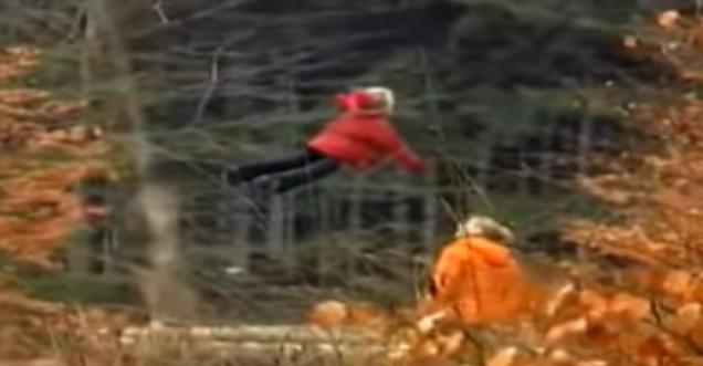 Is Video of Russian girl flying in Woods real or fake