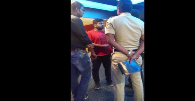 Man harassed for prints on his T-Shirt, Moral policing in PVR Cinema Hall