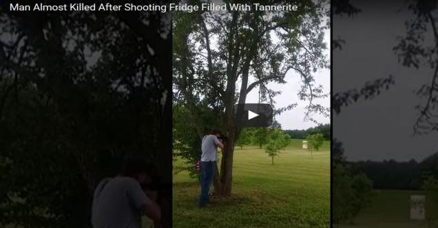 Video: Man escapes narrow death on Camera after he fires from Rifle