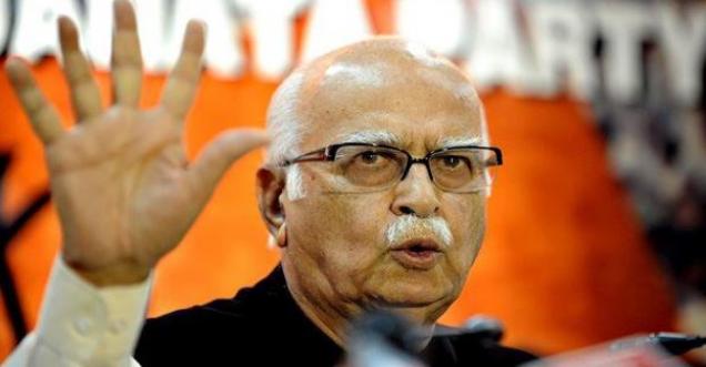 The PM in waiting and president in waiting Lal Krishna Advani dreams