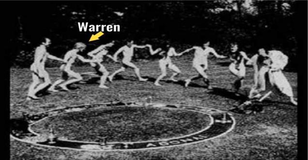 Massachusetts Democrat Elizabeth Warren perform Nude Pagan Ritual