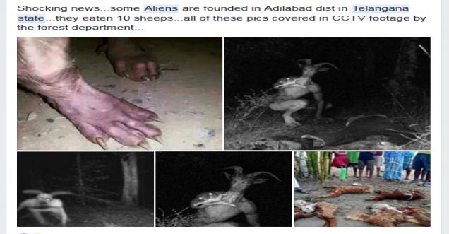 Aliens found in Adilabad dist Telangana State CCTV footage Oregon
