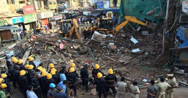 Mumbai: 4-storey building collapses, 8 dead rescue operation underway