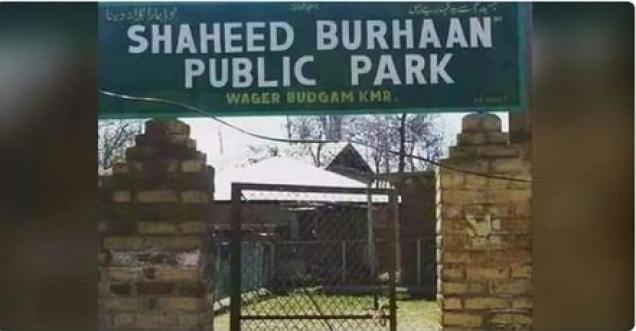 JAMMU,Shaheed Burhaan Public Park, Wager, Budgam, wani viral message