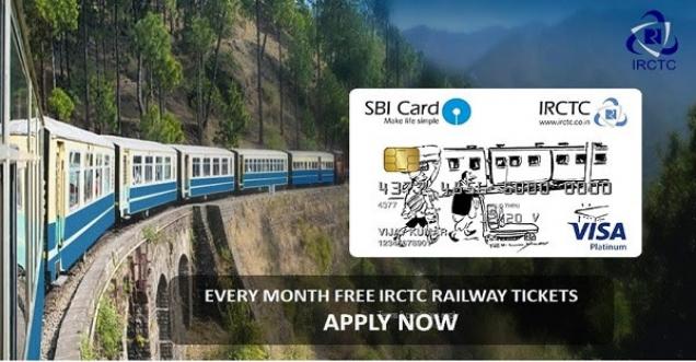 SBI Credit Card Free INDIAN RAILWAY IRCTC Ticket Every month