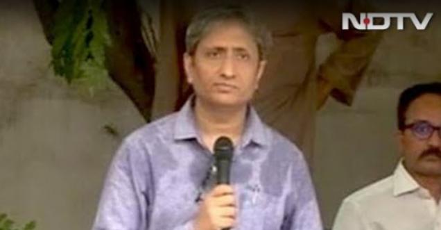 MR Ravish, PM is not a journalist, you can’t ask him whom to follow