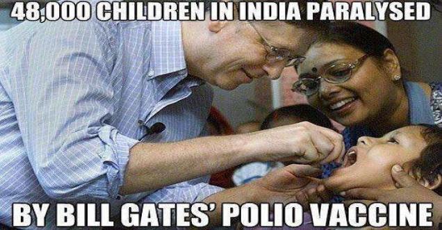 48000 Paralyzed India taking Bill Gates Polio vaccine Fact Check