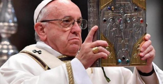 Pope Francis Says His Words Overrule The Bible