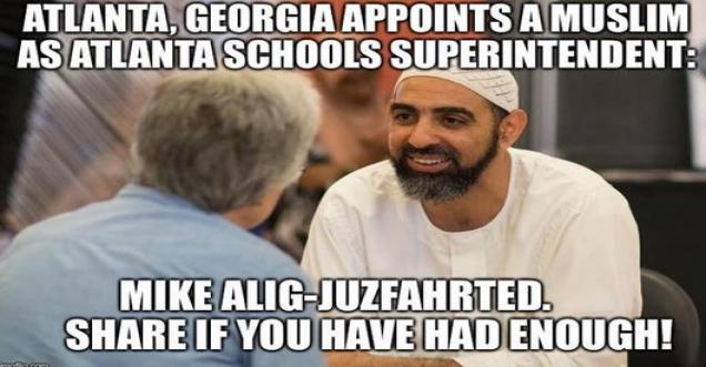 Did Atlanta Georgia Appoint Muslim, Atlanta school superintendent?