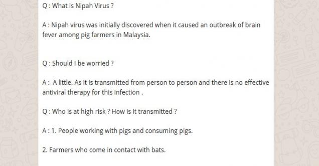What is Nipah Virus goes viral on social media