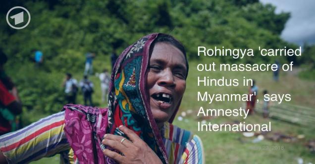 Did rohingya terrorists abduct killed Hindu families
