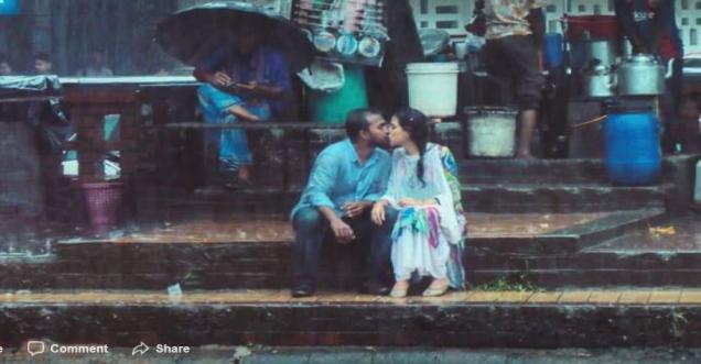 Bangladesh Photographer who took couple kissing pictures after rain