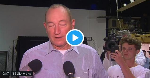 Australian senator gets raw egg on his head for blaming Muslims immigrants for ChristChurch shooting