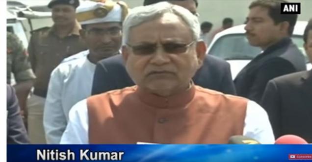 Bihar CM backs Kanhaiya Kumar, video is from 2016