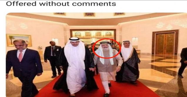 Swati Chaturvedi tweets fake picture of PM Modi wearing Arabic attire, later apologizes