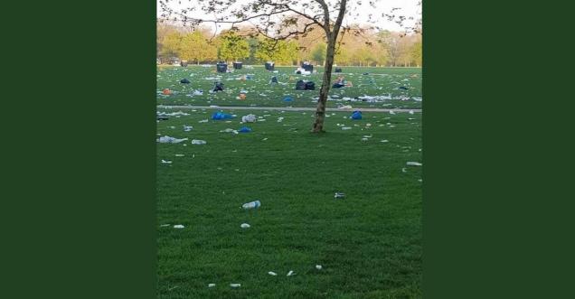 hyde park climate change mess, Weed Day
