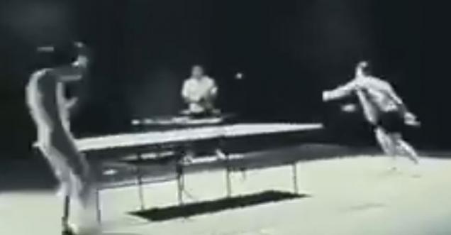 Priceless clip of 1970 of Bruce Lee playing Table Tennis, Nan-chak - Factcheck