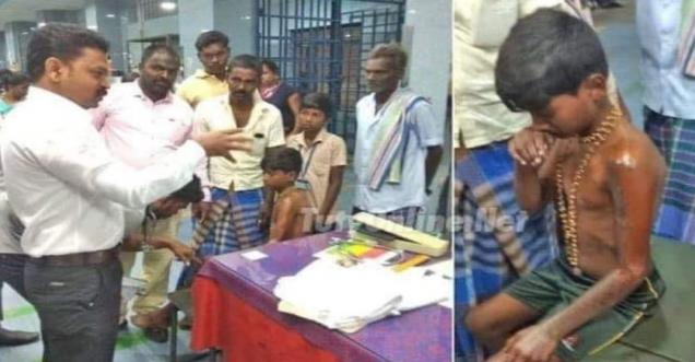 Viral news as Punishment for wearing Ayyappa Mala
