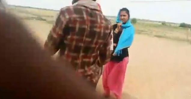 Video from Rajasthan where a women is abducted