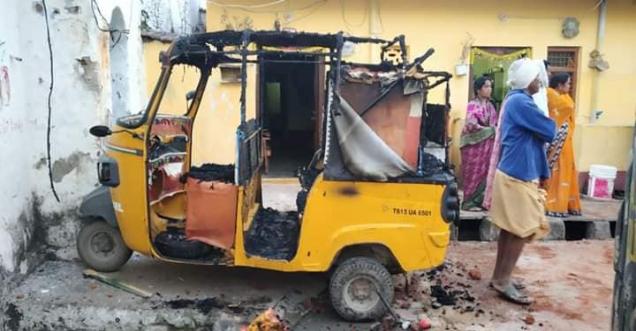 Hindus, looted, burnt 18 Houses in Bhainsa town, Telangana