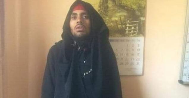 Image of militant, viral Burqa Clad man caught at Shaheen Bagh
