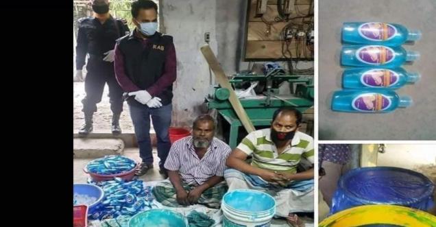 Muslims from Bangladesh caught with fake sanitisers, viral as Indian