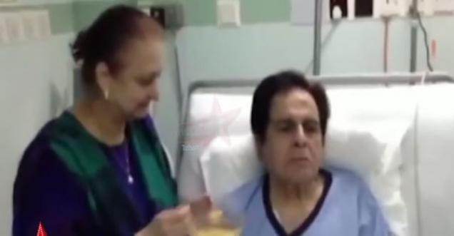Old video of Dilip Kumar, shared as recent from the Hospital
