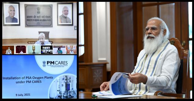 PM chairs high level meeting to review ramping up of oxygen supply across the Country
