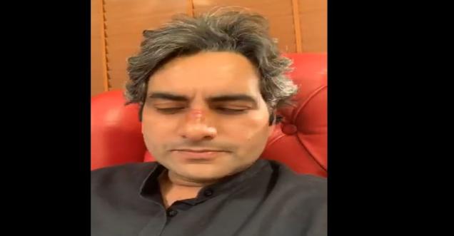 There was no attack on Sudhir Chaudhary, the viral post is fake