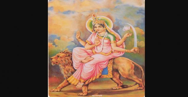 Goddess Katyayani will be worshiped on the sixth day of Navratri, mantras