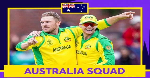 Australia team squad t20 world cup 2021 at Dubai, Abu Dhabi, Sharjah
