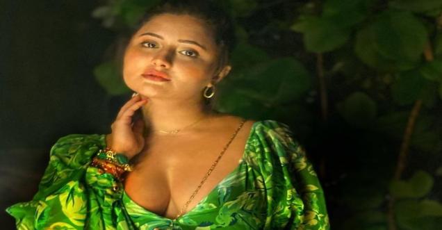 Rashmi Desai pictures from Maldives , green short dress  pictures went viral in minutes
