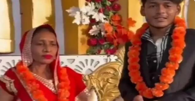 Fact Check:  Video of a 52-year-old woman marrying a 21-year-old man goes viral, Know the truth
