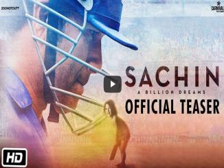 Sachin: A Billion Dreams, release date, Tendulkar Movie trailer