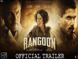 Kangana Ranaut, Shahid Kapoor, Saif Ali Khan, Rangoon movie review