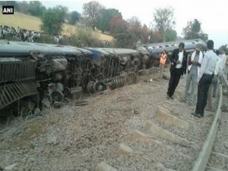 Indian Railways Mahakaushal express train derails Mahoba UP
