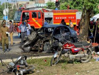 Pakistan, 26 people dead, 09 policemen. 54 have been injured in Blast
