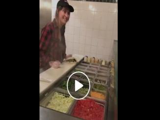 Viral Video: Fast food employee spitting into a customer’s food