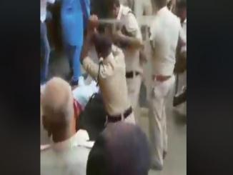 Were congress workers beaten in bilaspur for chanting Pakistan Zindabad