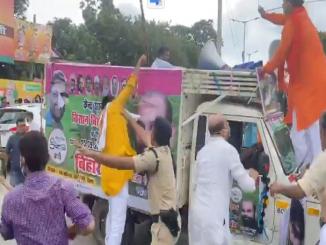 Did BJP workers attack anti-farmer bill protestors in Patna