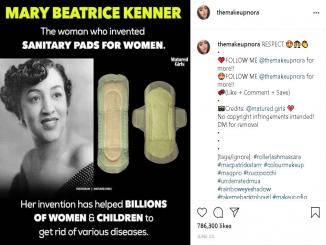 Mary Beatrice Kenner invented sanitary pads vs sanitary belt