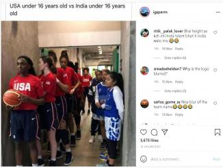 USA under 16 years old vs India under 16 years old, no this is not true