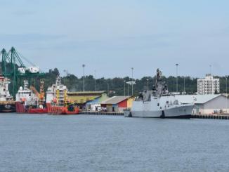 Indian naval ships Shivalik Kadmatt in Brunei